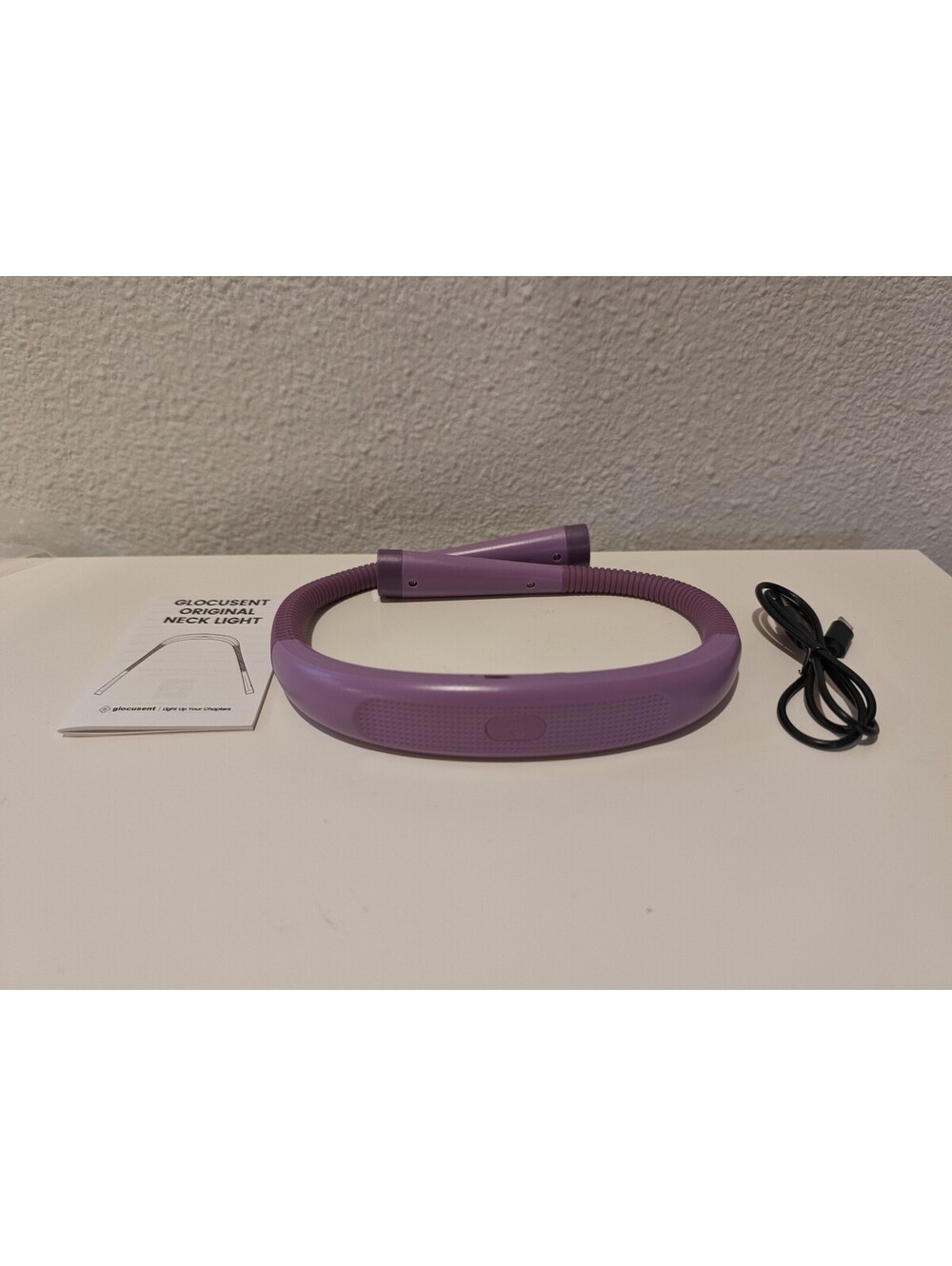 Glocusent Original Neck Light - Purple Flexible Hands-Free